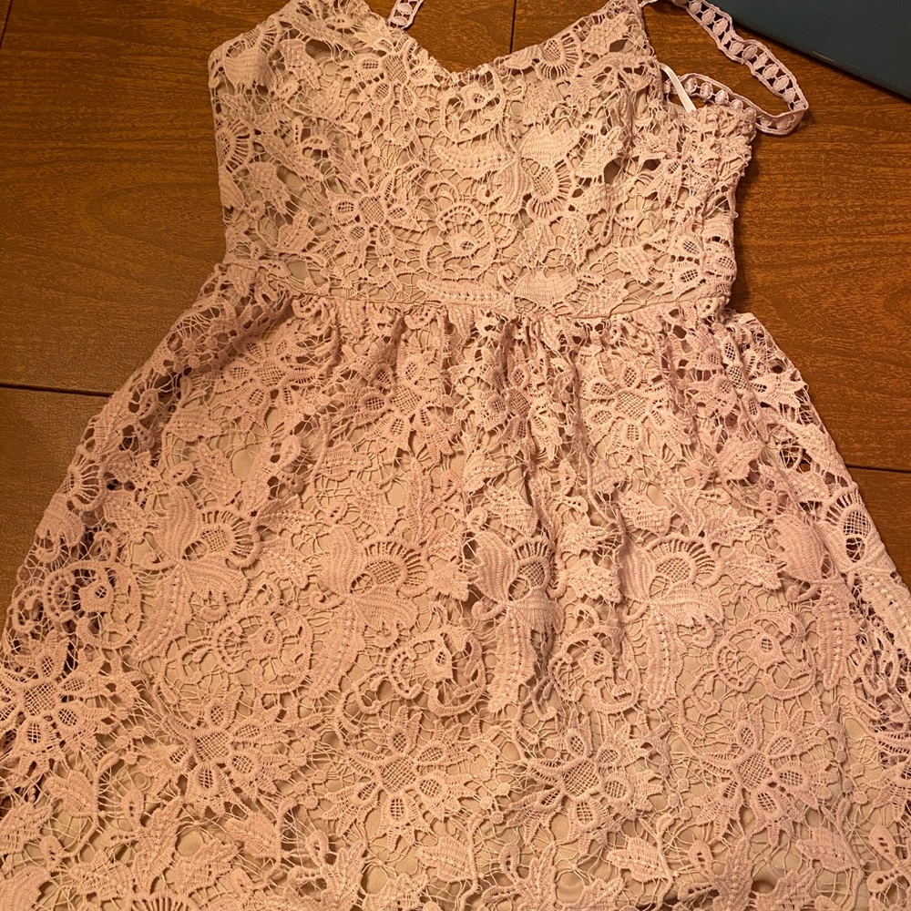 Light pink dress